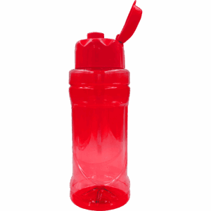 Squeeze Gym Translúcido Vermelho 800ml
