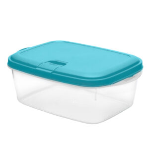 Potes Microwave Transparente C/ Tpa Azul Porto 1L