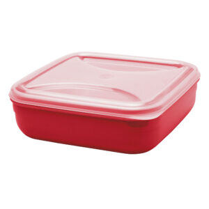 Organizadores Quadrados Vermelho 1,3L