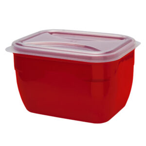 Organizadores Retangulares Vermelho 2,4L